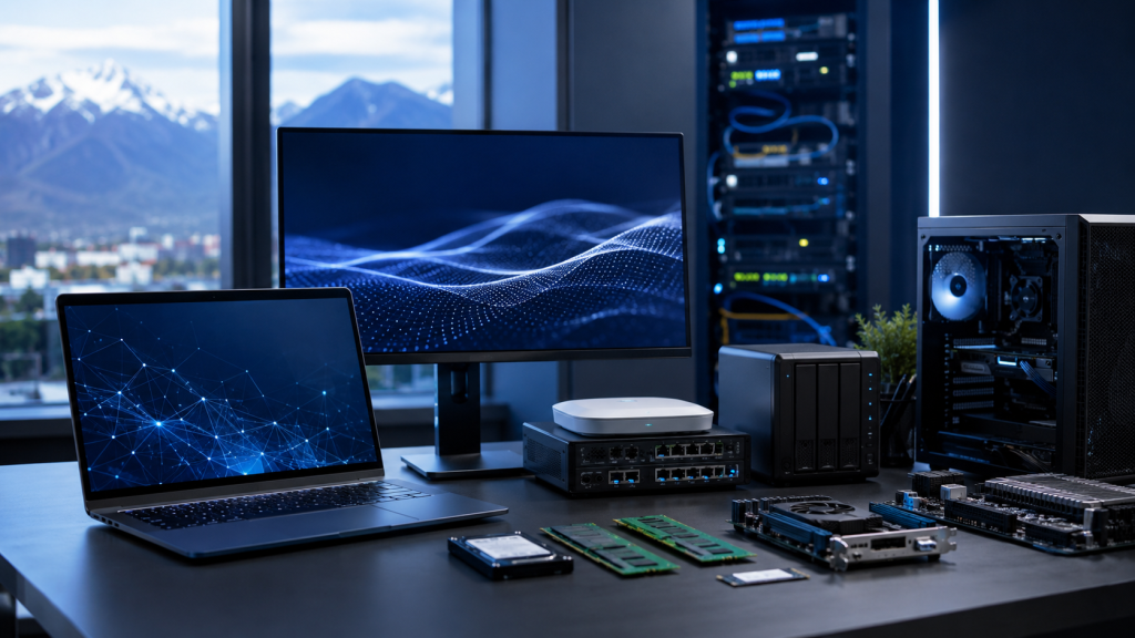 Servicios informáticos, hardware, redes y servidores en Mendoza